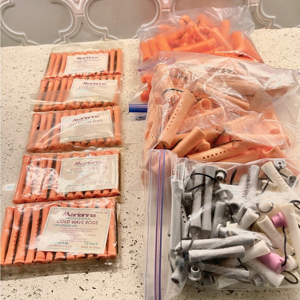 Mariana Cold Wave Rods - Orange and Gray